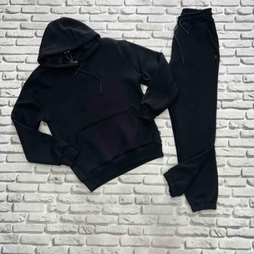 Костюм спорт Yulichka (M-3XL) F32-1115CKL black (зима) Yulichka F32-1115CKL black