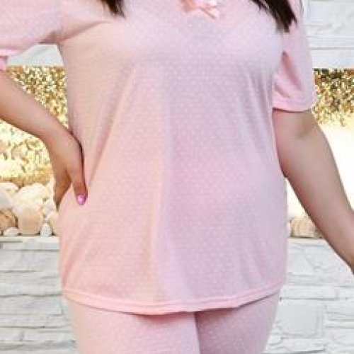 Пижама Romeo life (52-60) 1711 pink (лето) Romeo life 1711 pink