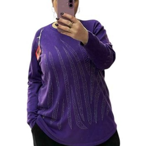 Свитер Ekvato (54-60) 24052 purple (деми) Ekvato 24052 purple