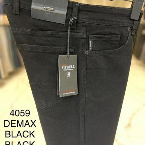 Джинсы 2BRO (30-38) 4059 black (деми) 2BRO 4059 black