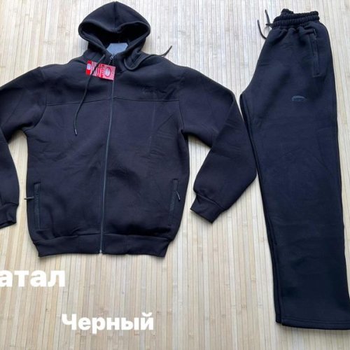 Костюм спорт Navas (3XL-5XL) NV158 black (зима) Navas NV158 black