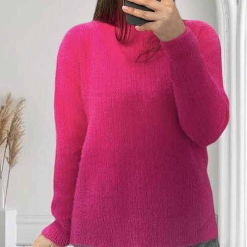 Свитер Novetly Store (46-50) 26358 crimson (зима) Novetly Store 26358 crimson