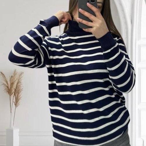 Свитер Novetly Store (48-54) 24001 navy (зима) Novetly Store 24001 navy