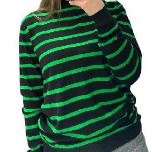 Свитер Novetly Store (48-54) 24001 black-green (зима) Novetly Store 24001 black-green