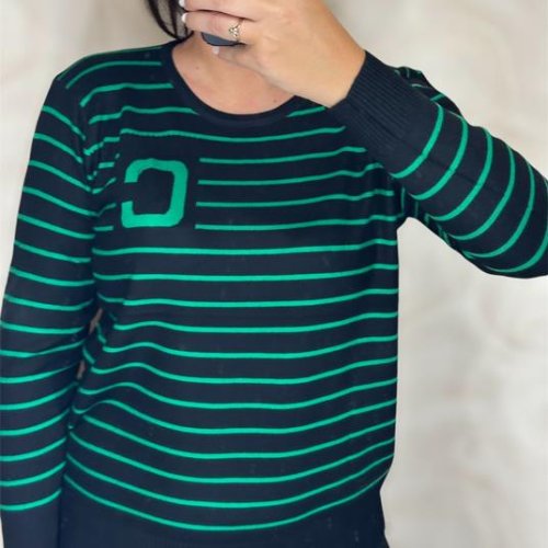 Свитер Shipi (48-52) 24032 black-green (деми) Shipi 24032 black-green