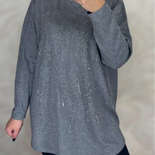 Свитер Shipi (44-54) 24052 grey (деми) Shipi 24052 grey