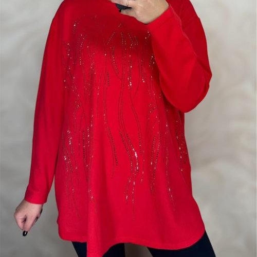 Свитер Shipi (54-60) 24052 red (деми) Shipi 24052 red