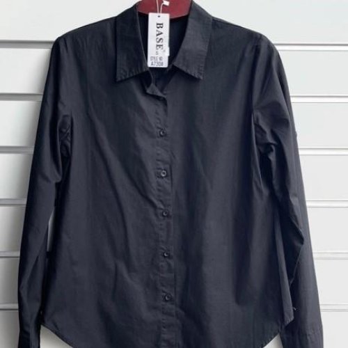Рубашка BASE (S-2XL) A730 black (деми) BASE A730 black