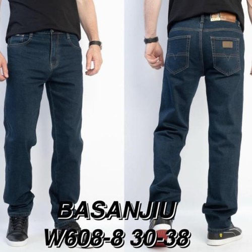 Джинсы God Baron (30-40) 608-8 navy (деми) God Baron 608-8 navy