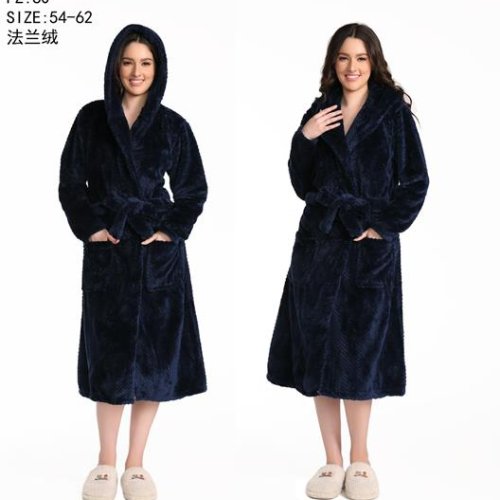 Халат Brilliant (54-62) 70098 navy (зима) Brilliant 70098 navy