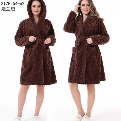Халат Brilliant (54-62) 70075 brown (зима) Brilliant 70075 brown