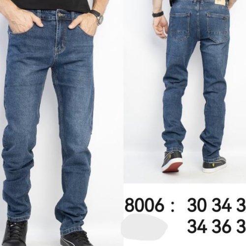 Джинсы God Baron (30-40) 8006 blue (деми) God Baron 8006 blue