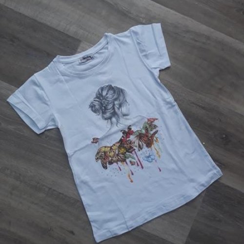 Футболка iBamBino (9-12) IB112 white (лето) iBamBino IB112 white
