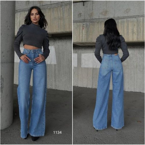 Джинсы Jeans Style (34-40) 1010-1134 l.blue (деми) Jeans Style 1010-1134 l.blue