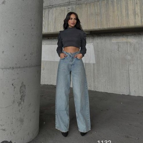 Джинсы Jeans Style (34-40) 2019-1132 l.blue (деми) Jeans Style 2019-1132 l.blue