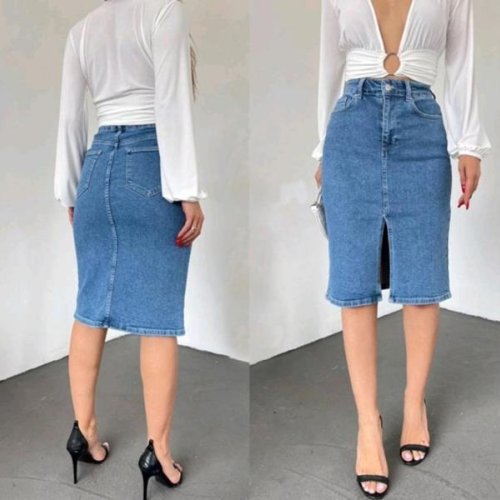 Юбка Jeans Style (32-42) 20571-4S4 blue (лето) Jeans Style 20571-4S4 blue