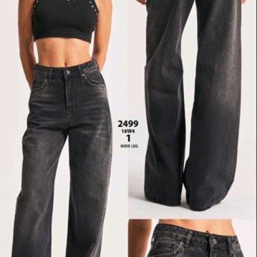 Джинсы Jeans Style (34-42) 2499-18W4-1 grey (деми) Jeans Style 2499-18W4-1 grey