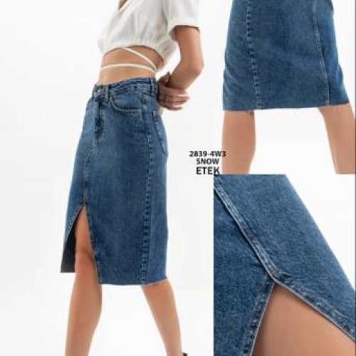 Юбка Jeans Style (34-42) 2839-1W3 blue (лето) Jeans Style 2839-1W3 blue