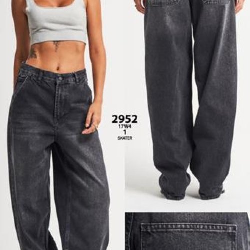 Джинсы Jeans Style (34-40) 2952-17W4-1 grey (деми) Jeans Style 2952-17W4-1 grey