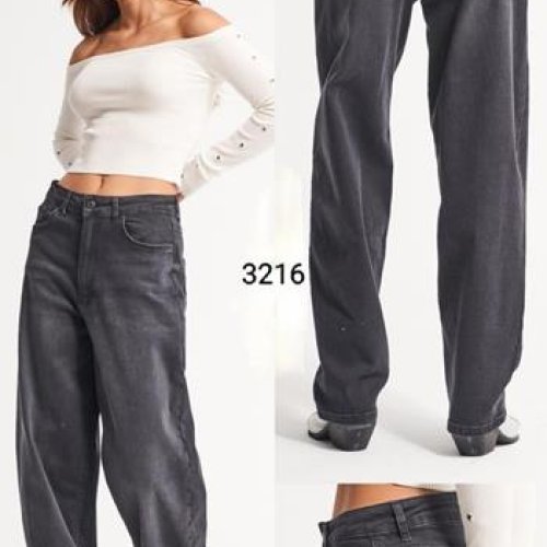 Джинсы Jeans Style (34-40) 3216-2W4-14 grey (деми) Jeans Style 3216-2W4-14 grey