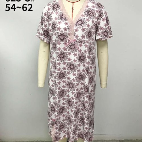 Ночнушка Fili Wear (54-62) 625-3 white-powder (лето) Fili Wear 625-3 white-powder