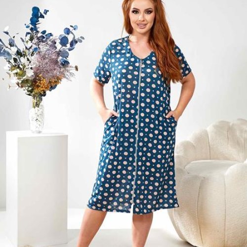 Халат Romeo life (50-60) 1030 blue (лето) Romeo life 1030 blue