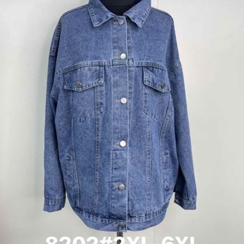 Куртка Jacket (2XL-6XL) 8202 blue (деми) Jacket 8202 blue