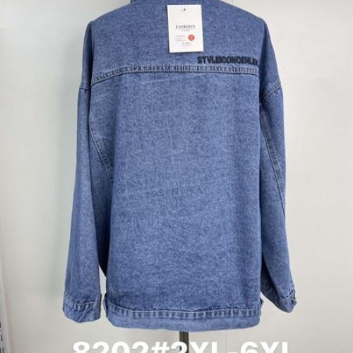 Куртка Jacket (2XL-6XL) 8202 blue (деми) Jacket 8202 blue