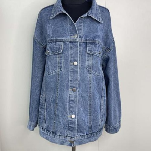 Куртка Jacket (2XL-6XL) 8208 blue (деми) Jacket 8208 blue