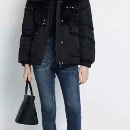 Куртка Jacket (M-2XL) B026 black (деми) Jacket B026 black