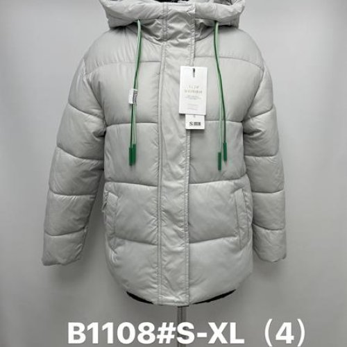 Куртка Jacket (S-XL) B1108 grey (деми) Jacket B1108 grey