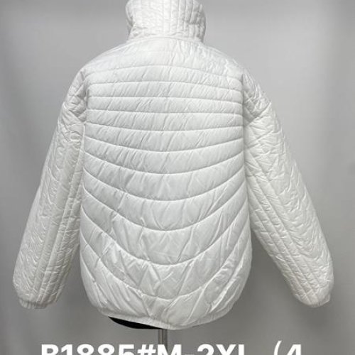 Куртка Jacket (M-2XL) B1885 white (деми) Jacket B1885 white