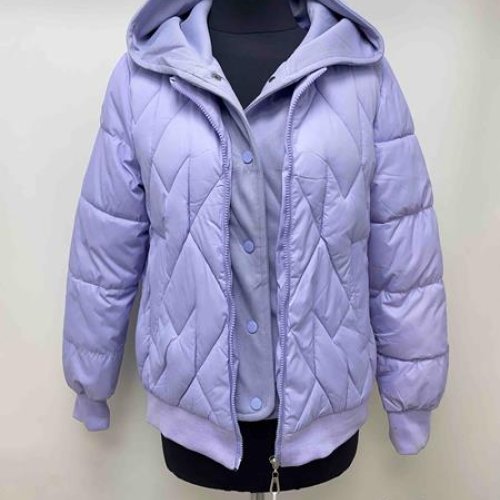 Куртка Jacket (L-3XL) B196 lilac (деми) Jacket B196 lilac