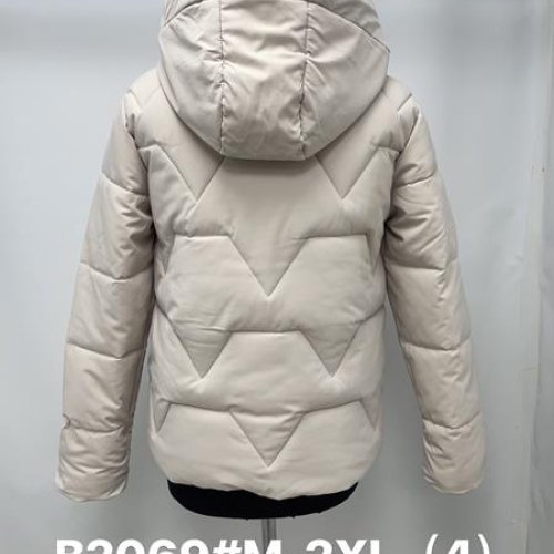 Куртка Jacket (M-2XL) B2069 beige (деми) Jacket B2069 beige