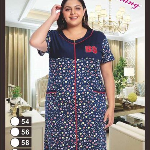Халат Fili Wear (54-62) 1305 navy (лето) Fili Wear 1305 navy