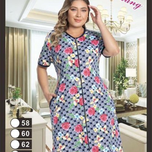 Халат Fili Wear (58-66) 2311 navy (лето) Fili Wear 2311 navy
