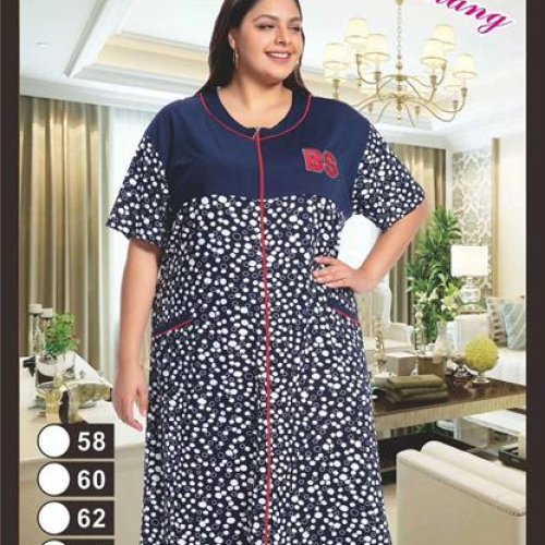 Халат Fili Wear (58-66) 2316 navy (лето) Fili Wear 2316 navy