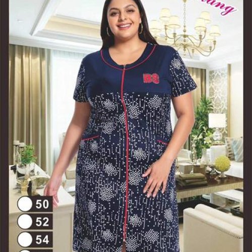 Халат Fili Wear (50-58) 3302 navy (лето) Fili Wear 3302 navy