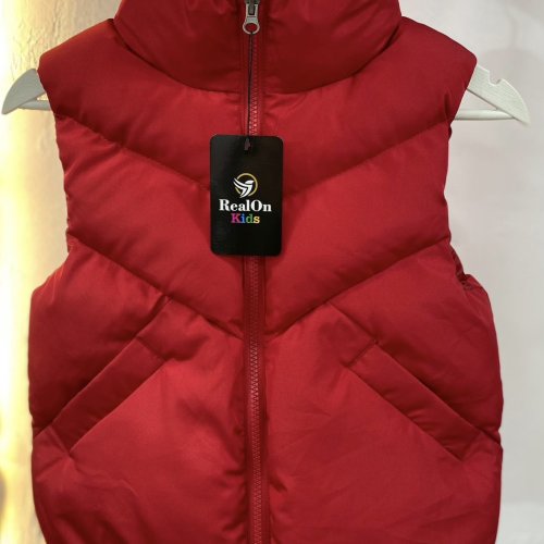 Жилетка Fili kids (6-14) FK147 red (деми) Fili kids FK147 red