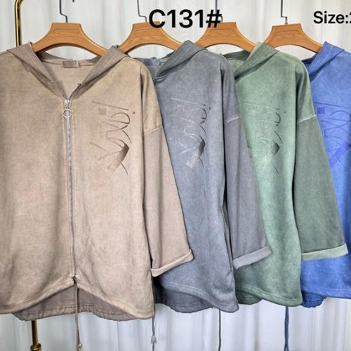 Кофта спорт Kaffir Lily (2XL-5XL) C131 grey (деми) Kaffir Lily C131 grey