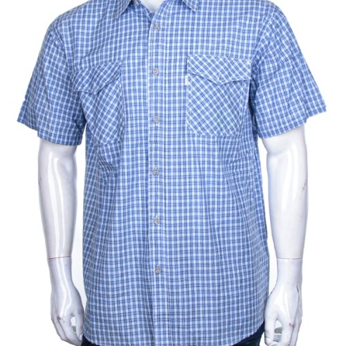 Рубашка Logaster (XL-5XL) A729-4 blue (лето) Logaster A729-4 blue