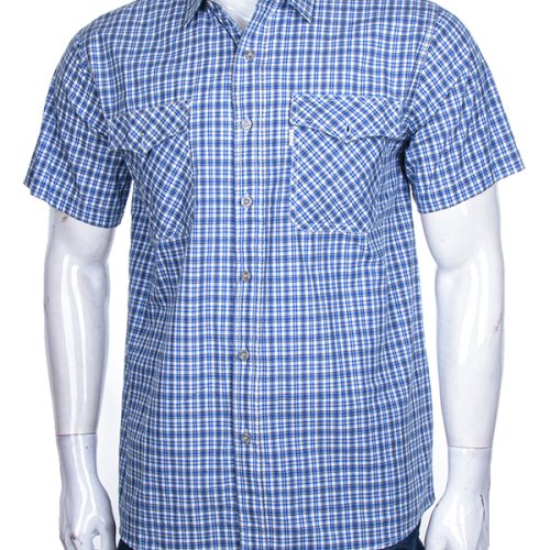 Рубашка Logaster (XL-5XL) A729-5 blue (лето) Logaster A729-5 blue