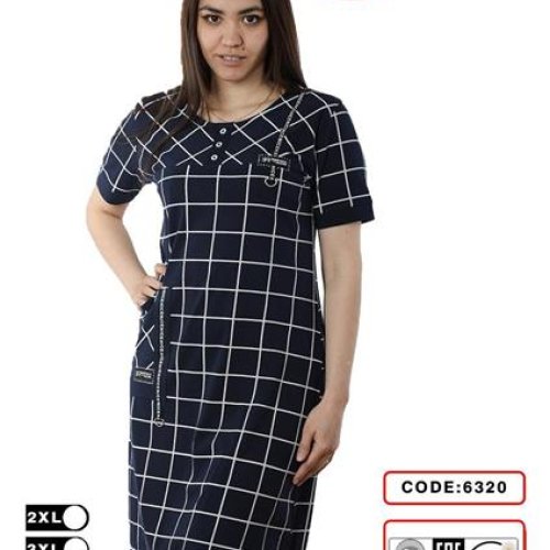 Платье sss Annet (2XL-5XL) DO-D6320 navy (лето) sss Annet DO-D6320 navy