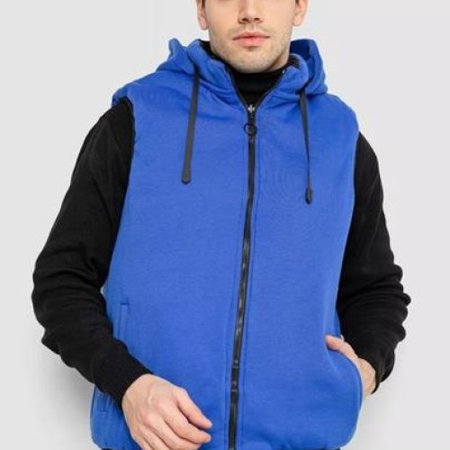 Жилетка Seven Group (M-3XL) 99002 blue-black (деми) Seven Group 99002 blue-black