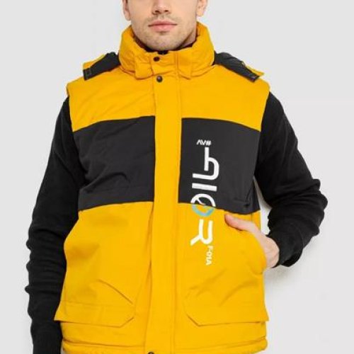 Жилетка Seven Group (M-3XL) 99006 yellow (деми) Seven Group 99006 yellow
