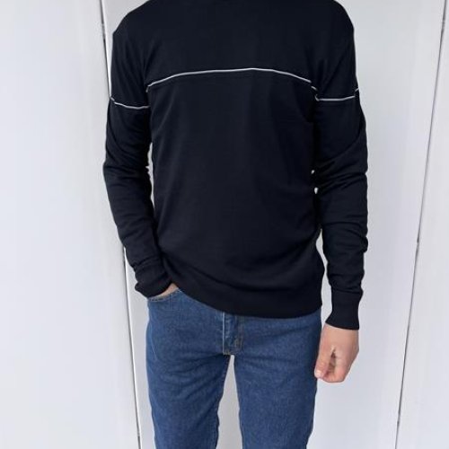 Свитер Livali (M-3XL) L22 navy (деми) Livali L22 navy