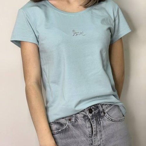 Футболка Kosta (42-48) A032 l.blue (лето) Kosta A032 l.blue