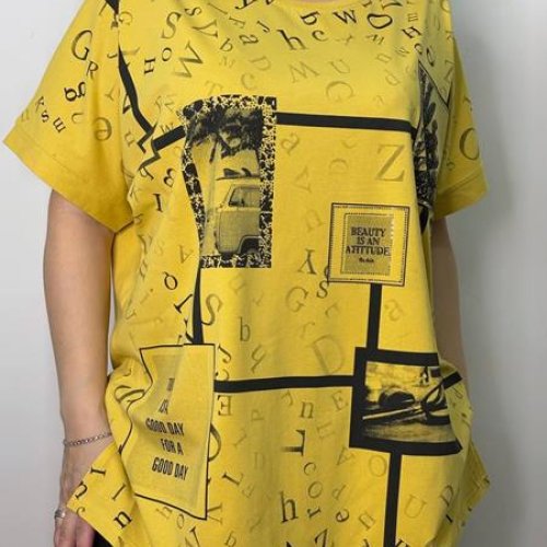 Футболка Kosta (54-60) F260 yellow (лето) Kosta F260 yellow