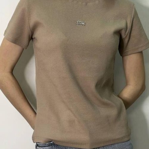 Футболка Kosta (42-46) H005 beige (лето) Kosta H005 beige