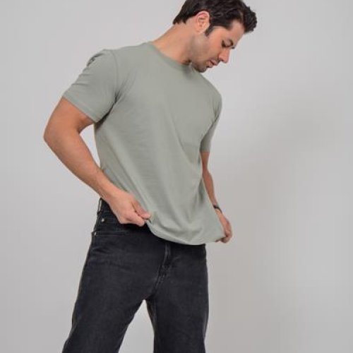 Футболка 2BRO (2XL-6XL) BR377 l.grey (лето) 2BRO BR377 l.grey